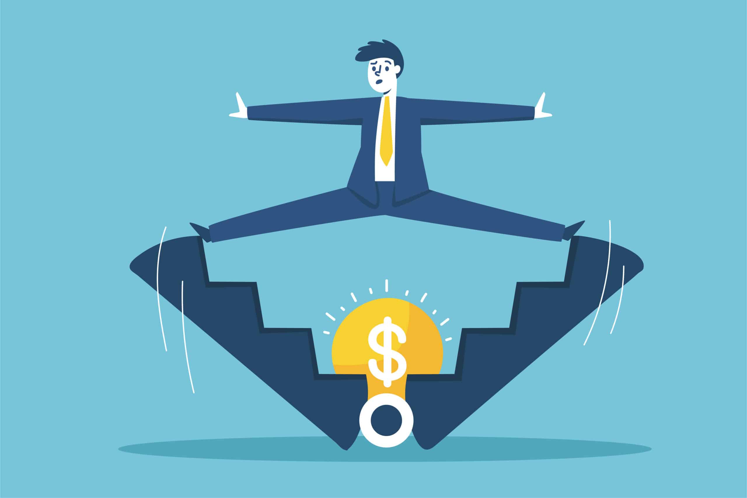 Executivo enfrenta armadilha feita por uma "empresa de recolocação profissional". Imagem: Freepik